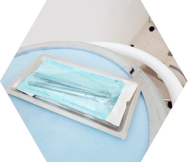 徹底した滅菌・消毒